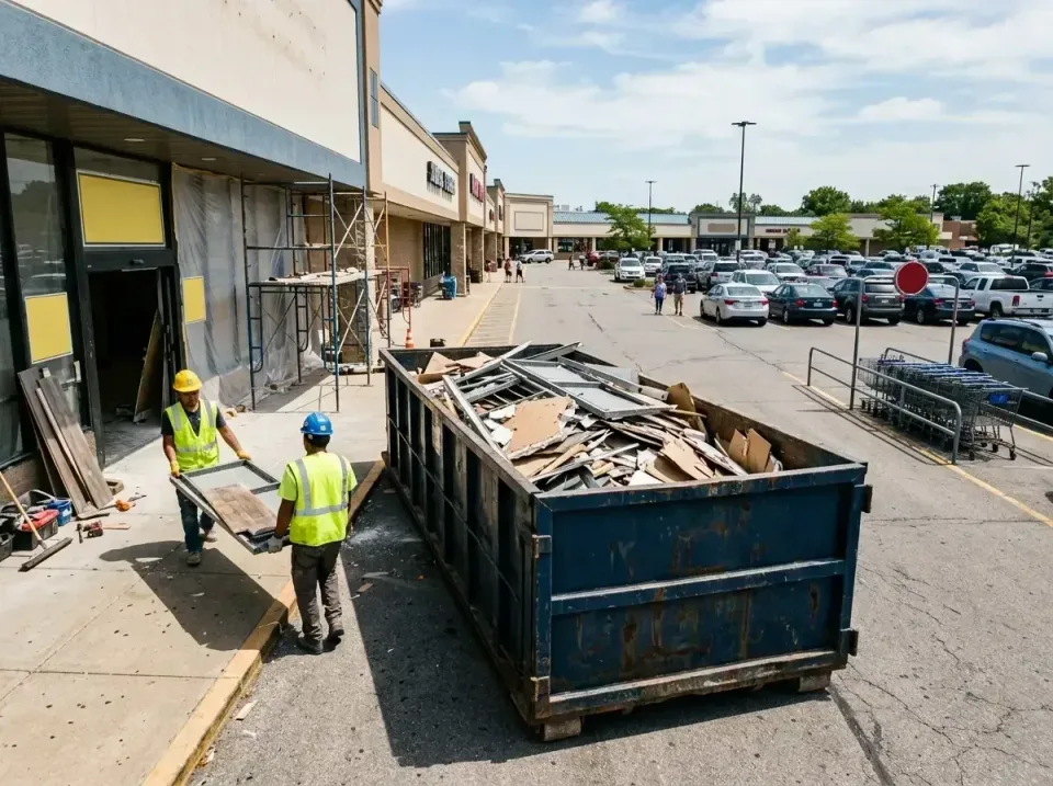 retail-store-renovation-debris-003 — frequently asked questions, Roll-off Dumpster Rentals in Stanhope, NJ